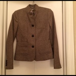 Banana Republic. Brown tweed blazer. ON HOLD.