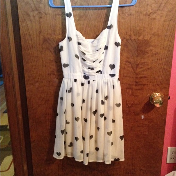 Heart Print Dress