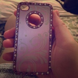 Pink iPhone 4/4s case