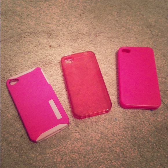 3 iPhone 4/4s Cases BUNDLE! Buy 1, get all!