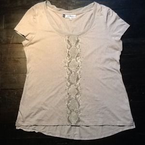 Item to bundle! Gray XL Jennifer Lopez cotton top