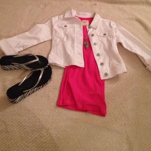 Hollister pink tank top