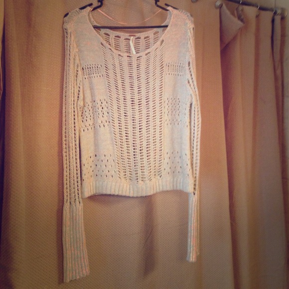 Free People knit sweater