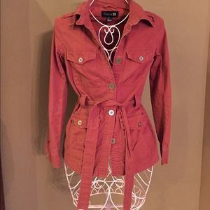 Forever 21 Belted Jacket