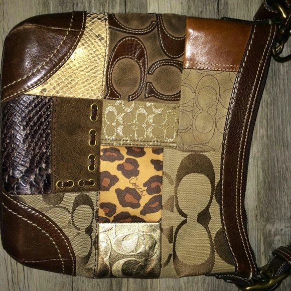 Coach purse "Fall Patchwork"