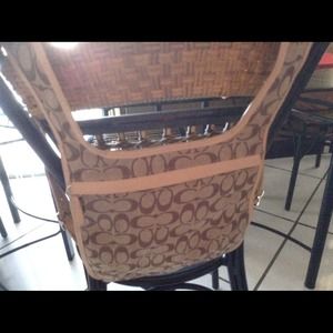 Flat purse style backpack