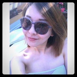 Auth Chanel Sunglasses Violet/Purple Gradient $400