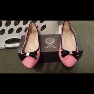 Vince Camuto Pink suede shoes