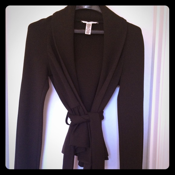 Diane vonFurstenburg Brown Wrap