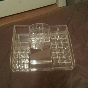 Acrylic makeup organizer