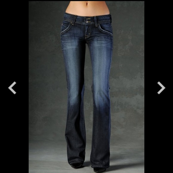 Hudson signature bootcut elm dark blue