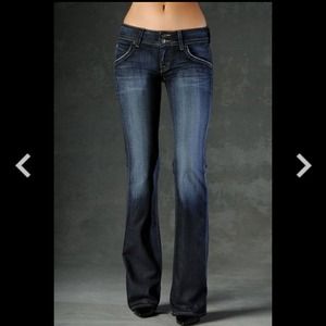 Hudson signature bootcut elm dark blue