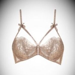 Agent Provacateur Zsa Zsa Bra Metallic