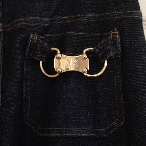 Michael Kors straight leg dark was denim jeans - Picture 3 of 4