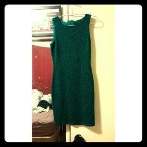 Midi green dress