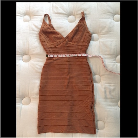 Herve Lager signature v neck Scarlett dress