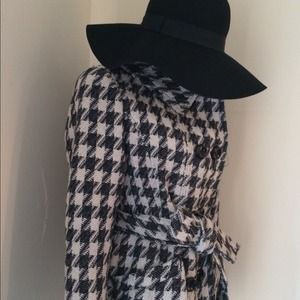 Steve Madden checkered -twill coat
