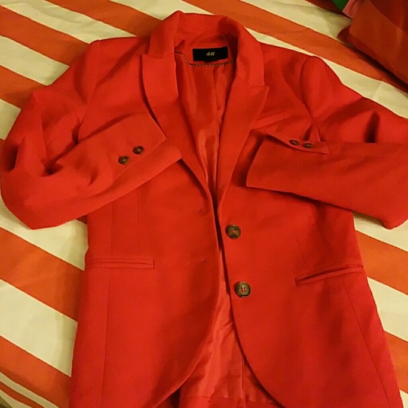 Orange jacket