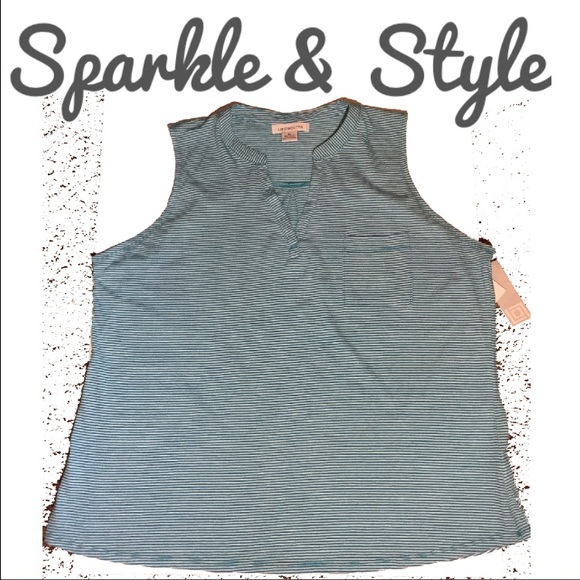 LIZ Claiborne ✨ sleeveless top💖 - Picture 2 of 3