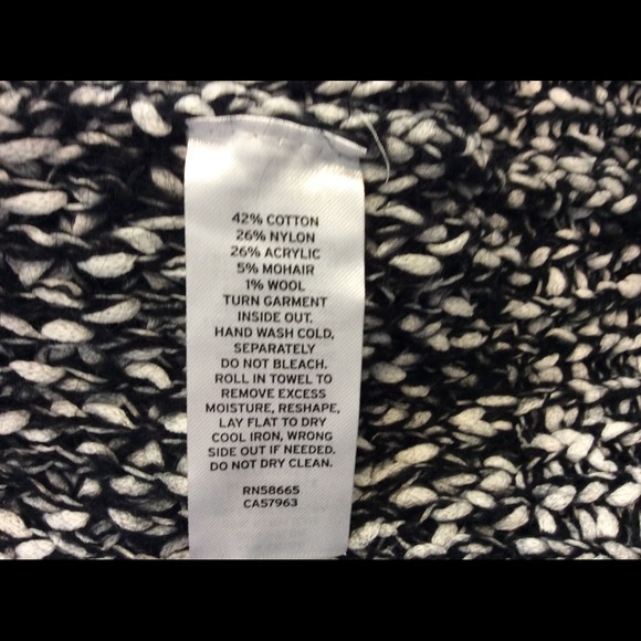 Hinge black & white sweater size L - Picture 4 of 4