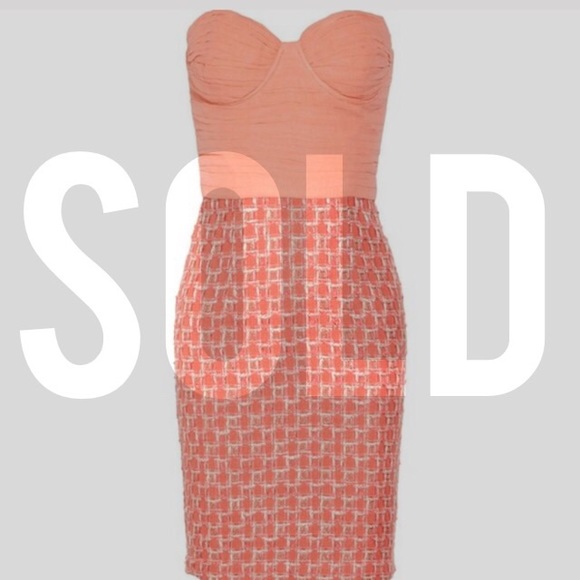 Alice + Olivia Dresses & Skirts - NWOT Alice + Olivia Elena Pleated Silk/Tweed Dress