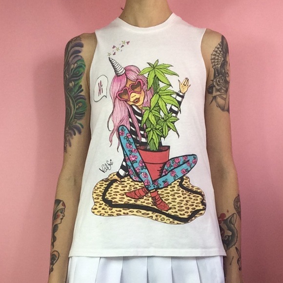Valfre weed girl tank