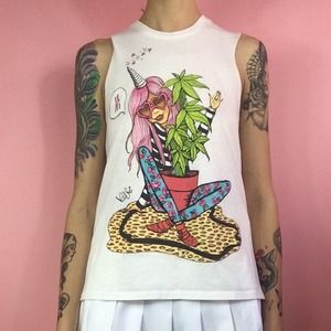 Valfre weed girl tank