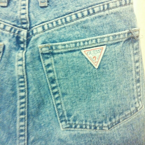 Vintage 1980s Guess Skinny Zip Jeans