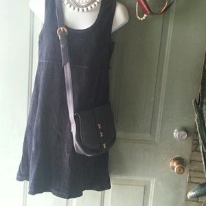 Velvet mini dress