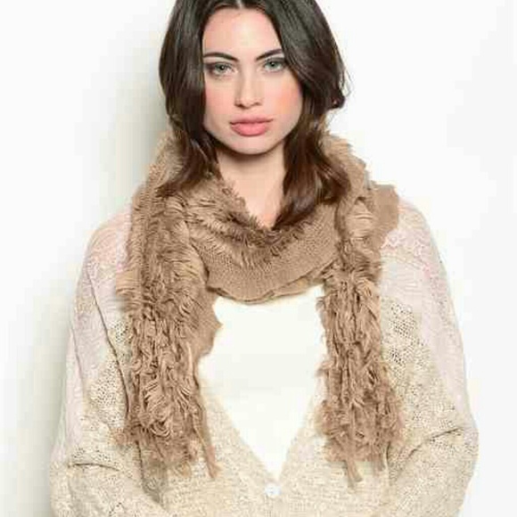 Fox fur scarf