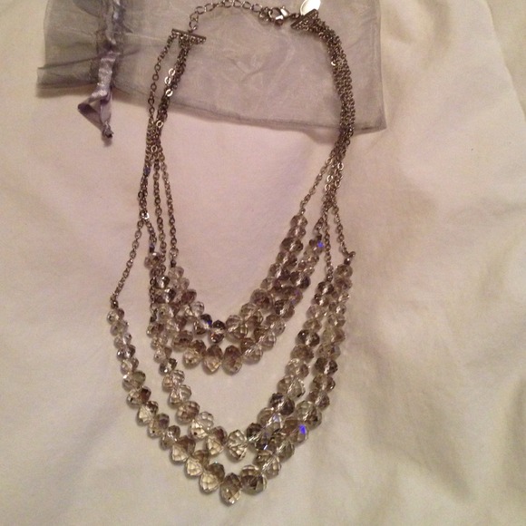 White House Black Market Jewelry - White House Black Market Crystal Necklace