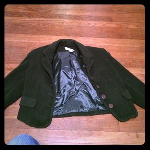 Green blazer