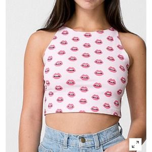 AA sleeveless spandex crop top