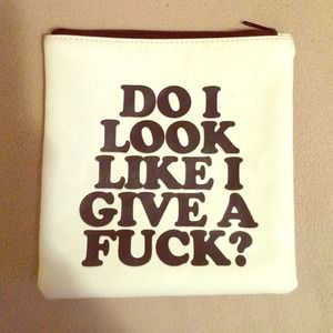 Funny zipper case from urban outfitters!