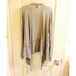 Grey cardigan