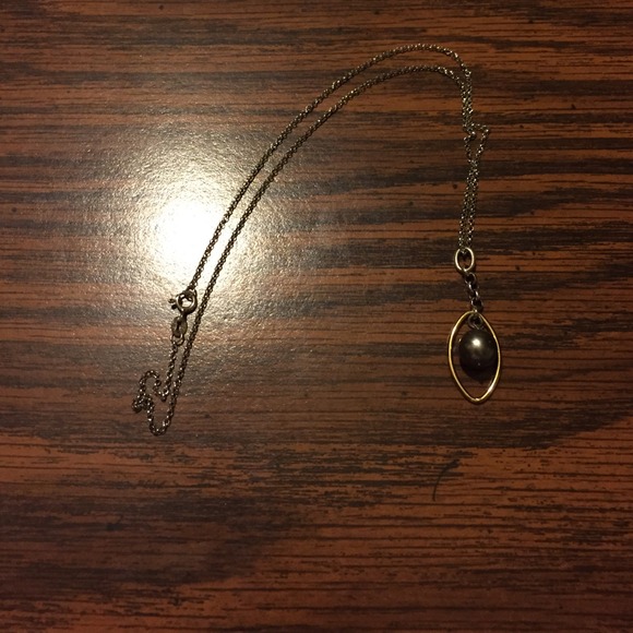 Maui divers Tahitian pearl pendant & chain - Picture 3 of 4