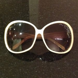 Cream and Brown Penguin Sunglasses