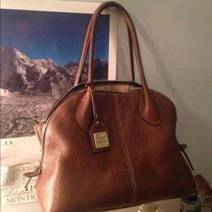 Dooney & Bourke Brown Leather Purse