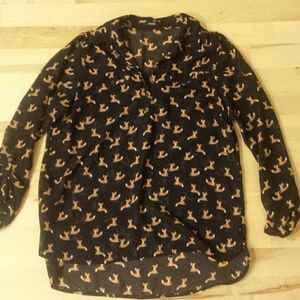 Women's sheer blouse (UK)