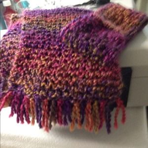 Home made knit scarfs!