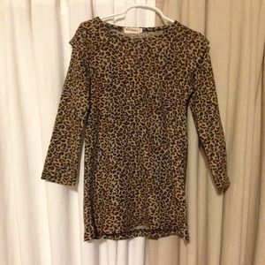 Kids Leopard Dress 4t