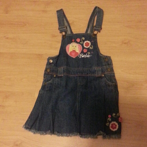 Kids Barbie Overall Dress - Picture 4 of 4