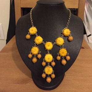 Yellow statement piece