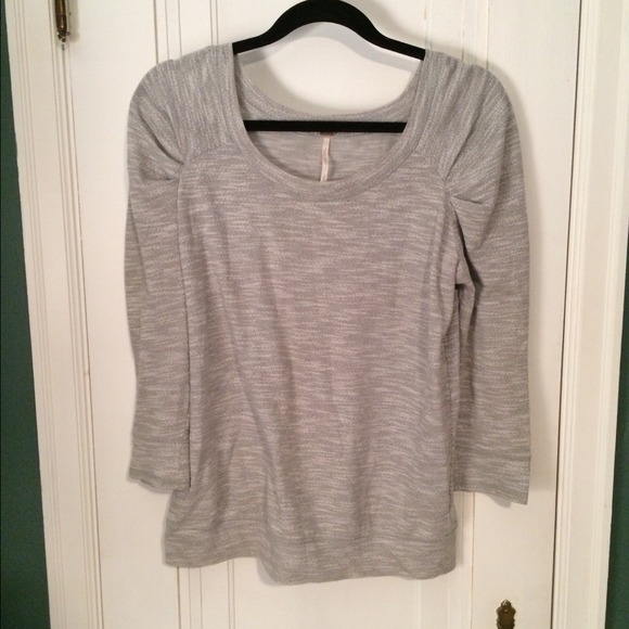 Free People gray top