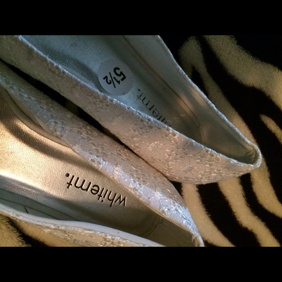 NWOT Peep Toe Flats - Picture 3 of 4