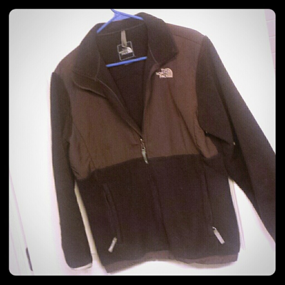 North Face jacket (chocolate brown)