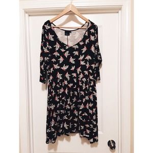 ASOS Curve Skater Sparrow Dress