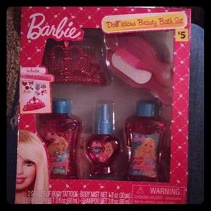 Two bath sets for kids, and two little nail kits!