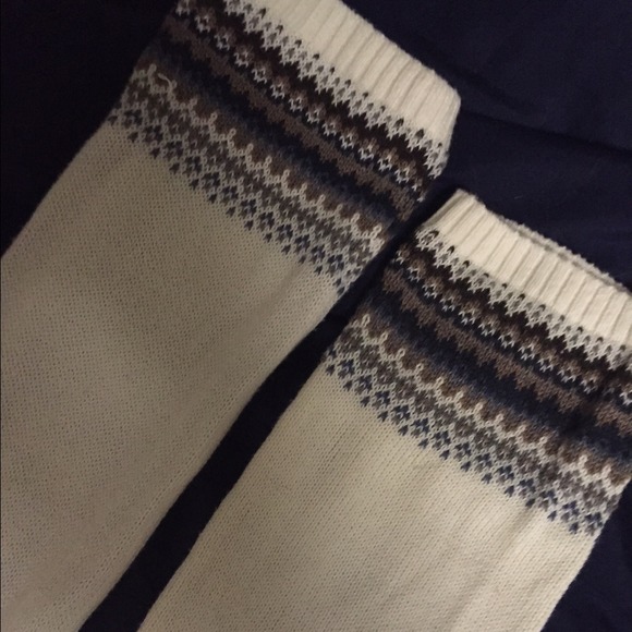 Abercrombie and Fitch leg warmers