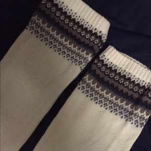 Abercrombie and Fitch leg warmers